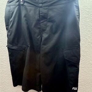 Fox Men's Black Athletic Shorts